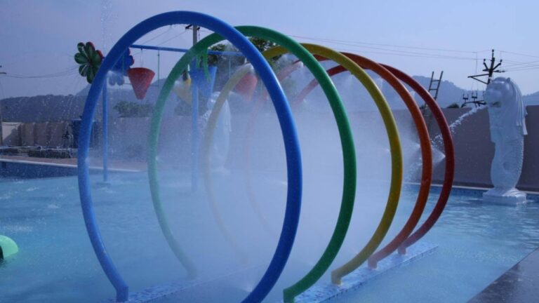 Boyakonda water park splash area near Madanapalle